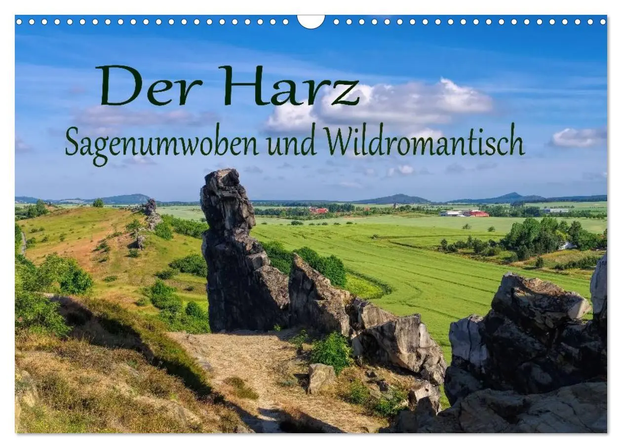 Cover: 9783457999523 | Der Harz - Sagenumwoben und Wildromantisch (Wandkalender 2026 DIN...